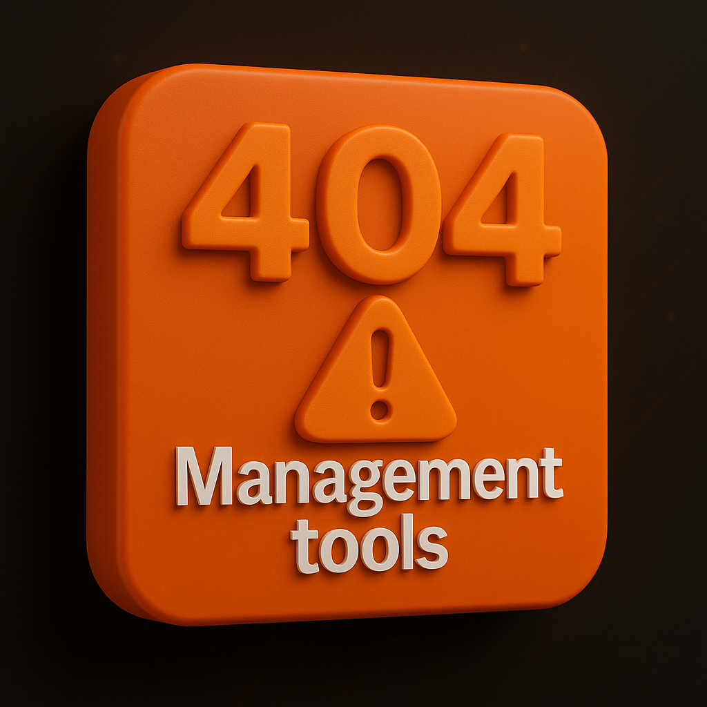 Error 404 Management Tools